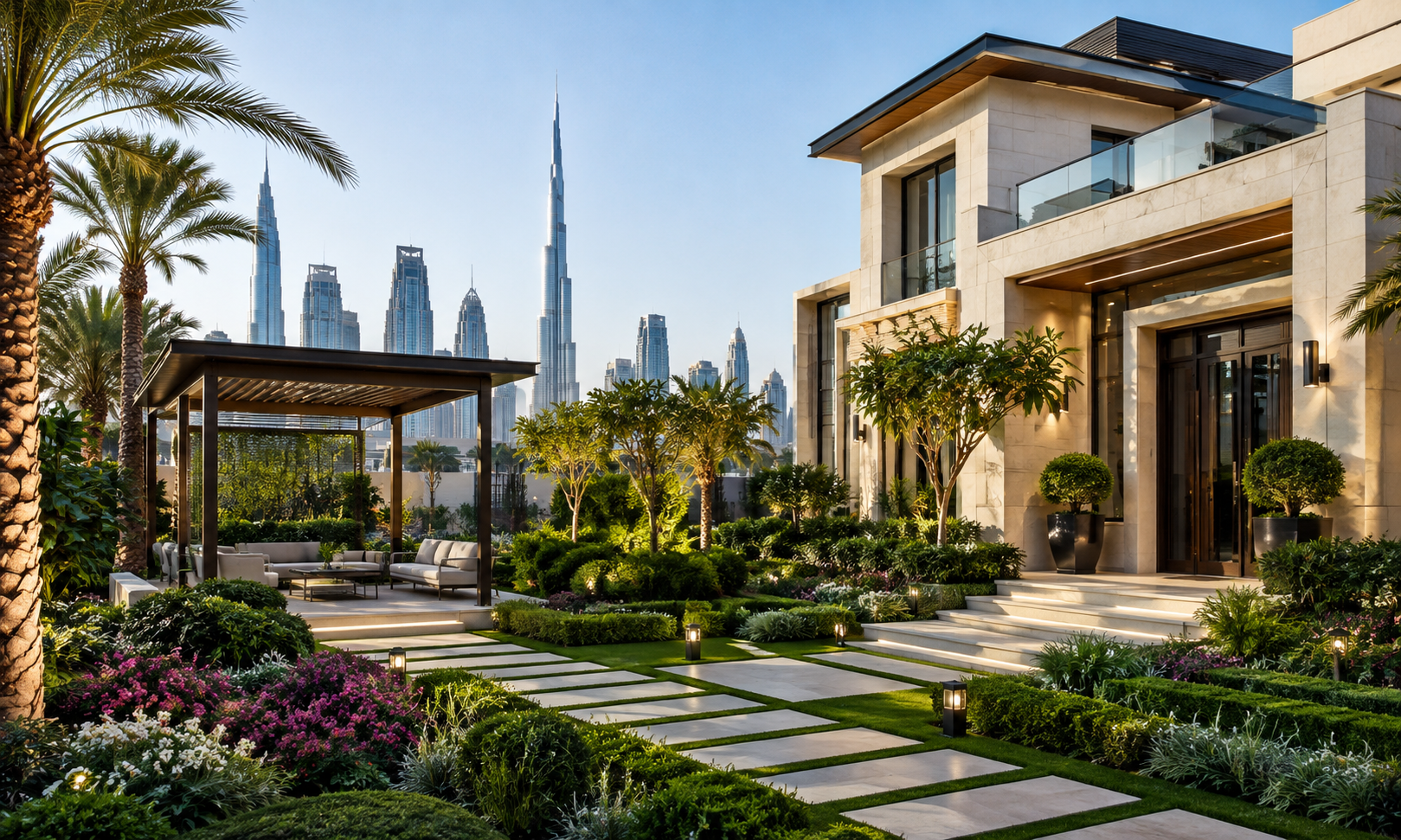How Pro Landscaping Can Increase Property Value in Dubai?